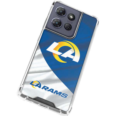 NFL Los Angeles Rams Moto G Play 5G (2025) Clear Case